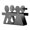 Black Villain, variant on WINDLAND Creative Modern Simple Tissue Boxes Durable Exquisite Stainless Steel Tissue Organizer Utility Tabletop Paper Dispen
