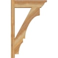 thumbnail image 3 of Ekena Millwork 6"W x 20"D x 32"H Balboa Rough Sawn Traditional Outlooker, Western Red Cedar, 3 of 4