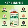 thumbnail image 3 of Nature's Live Keto ACV BHB Gummies for Fat Burn Weight Loss Detox Keto Diet 60 Gummies, 3 of 9