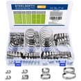 thumbnail image 1 of Kit surtido de abrazaderas para manguera Steelsoft Heavy Duty, 90 piezas, 1 of 5