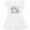 AA-White, variant on Inktastic It's My 5th Birthday Unicorn Girls Toddler Dress