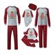 thumbnail image 1 of Pijama familiar a juego de Navidad, Conjunto de pijama gris de elfo, Feliz Navidad, diseño exclusivo, 1 of 4
