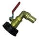 thumbnail image 3 of Adaptador Tote IBC para de agua IBC de 2 piezas con válvula de latón completo de 25 32 mm de diámetro exterior Zulema Adaptador de tanque IBC, 3 of 8