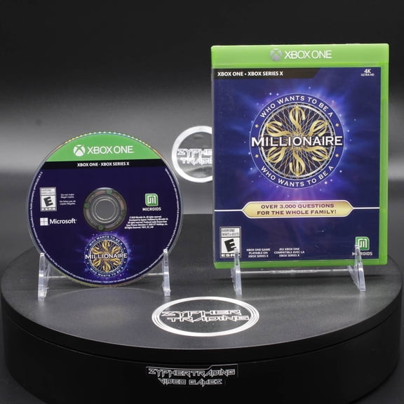 Restored Who Wants To Be A Millionaire? Microsoft Xbox One / Xbox Series X 2020 (Refurbished)