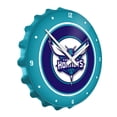 thumbnail image 2 of Charlotte Hornets 18.5" Bottle Cap Wall Clock, 2 of 3