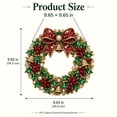 thumbnail image 4 of Wreath Christmas Pearl Diamond Painting Pendant Kits with LED String Lights,DIY Acrylic Christmas Diamond Art Hanging Kit for Adults,Christmas Ornaments for Home Party Wall Decor and Gift, 4 of 7