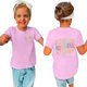 thumbnail image 5 of Blusa Casual Gibobby para Niñas Camiseta de manga corta con estampado de letras Rosa 12-24 Meses, 5 of 5