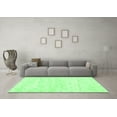 thumbnail image 3 of Ahgly Company Indoor Rectangle Solid Green Modern Area Rugs, 2' x 4', 3 of 4