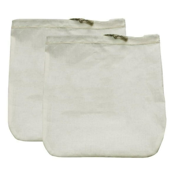 Strainer Bag Food Milk Nut Hemp Grade Reusable Filter 30x30cm