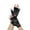 Black, variant on SenseStyle Lace Gloves Women Tea Party, 2 Pairs Women's Lace Gloves Fingerless Gloves Bridal Prom Gloves for Wedding Costume Accessories Goth Accessories Black
