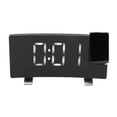 thumbnail image 1 of Reloj despertador con proyección de pantalla LED, reloj despertador con proyección de radio Reloj despertador con proyección de radio Reloj despertador con proyección Rendimiento comprobado, 1 of 12