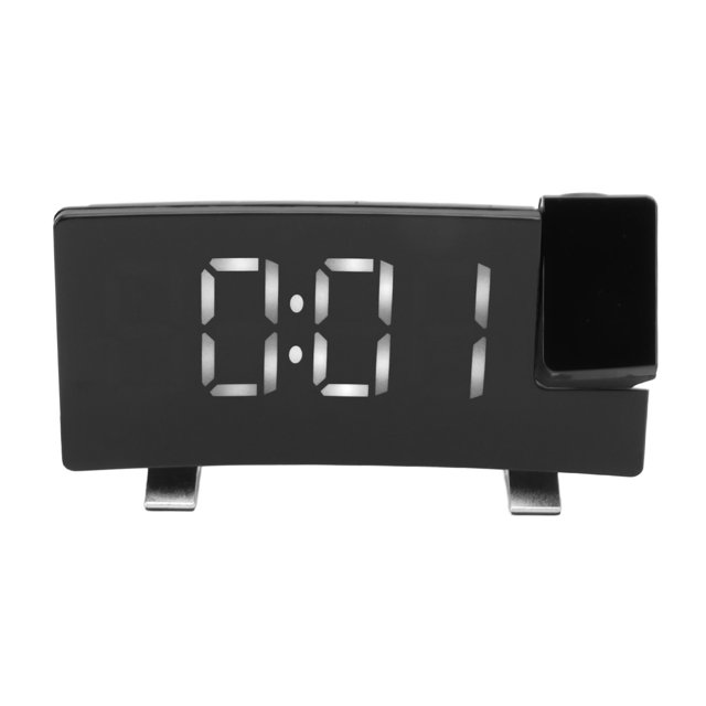 Reloj despertador con proyección de pantalla LED, reloj despertador con proyección de radio Reloj despertador con proyección de radio Reloj despertador con proyección Rendimiento comprobado