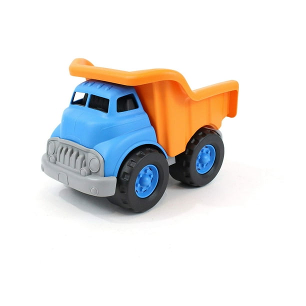 Camión volquete de juguetes Green Toys, plástico reciclado azul/naranja, EE. UU.