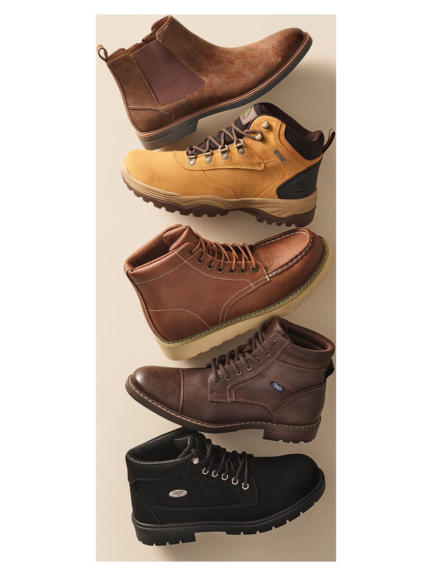 Lugz Men's Max Chukka Boot Synthetic Nubuck Chukka Boot
