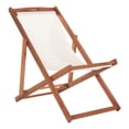 thumbnail image 5 of SAFAVIEH Outdoor Collection Loren Foldable Sling Chair Natural/Beige, 5 of 11