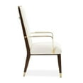 thumbnail image 4 of Michael Amini Belmont Place Dining Arm Chair - Cream/Espresso, 4 of 19