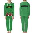thumbnail image 2 of Renewold Soft Winter Pajama for Family All Sizes Christmas Warm Long Sleeve Tops & Long Sweatpants Set for 7-8 Years Old Kids 2 Pieces Sleepwear Nightwear, 2 of 5