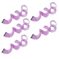 thumbnail image 1 of 5 Pcs Postiche, Postiche Long Bouclé Coloré à Clip pour Extension de Cheveux pour Femmes Filles, 1 of 8