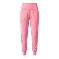 thumbnail image 7 of Risckoth Women's Jogger Leggings High Waist Front Pockets Cuffed Ankle Slim Fit Yoga Pants S-2XL, Pink, 7 of 7