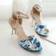 thumbnail image 5 of Zapatos de mujer de tacón alto de piel sintética con purpurina dorada a la moda, talla 35-43 Wmkox8yii  hfjk2654, 5 of 9
