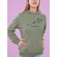 thumbnail image 2 of Free To Fly Butterfly Hoodie Women -Image by Shutterstock, Female 4X-Large, 2 of 4