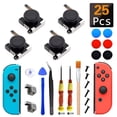 thumbnail image 2 of Piezas de reparación 25 en 1, superventas, palanca de pulgar analógica 3D para Nintendo Switch NS, Joystick, tapas de Joystick, Kit de controlador de repuesto Tan Jianjun unisex, 2 of 2