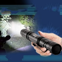 SDJMa LED Pocket Flashlight with Clip, Waterproof Flashlight, 150LM, Super Bright LED, Pocket-Size Small LED Flashlight for Hiking, Camping, Emergency