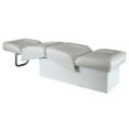 thumbnail image 3 of Wise 8WD505P-1-924 Bucket Style Lounge Boat Seat, White-Navy, 3 of 8