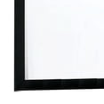 thumbnail image 4 of BenJara Ryla Dresser Vanity Mirror, 38 Inch Square Frame, Black Solid Wood, 4 of 5