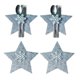 thumbnail image 4 of 4-pack Grey Star Christmas Utensil Bag Decoration Table Grey Star Utensil Bag Kitchen Decor, 4 of 5