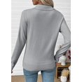 thumbnail image 3 of UZMOG Cardigan Sweaters for Women, Lightweight Trendy Long Sleeve Lapel Collar Button Down Sweater Cardigans, 3 of 5