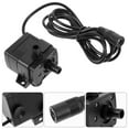 thumbnail image 1 of BRIGHTFUFU 1Pack Tabletop Fountain Pump for Aquariums Black Plastic Simple Design Indoor Use, 1 of 8