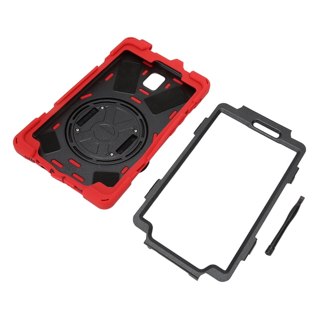 Funda rígida de silicona para tableta, con recortes precisos, correa ajustable y soporte giratorio para Tab Active 3 de 8 pulgadas 2020 T570 575