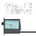 thumbnail image 4 of Controlador De Velocidad Del Motor, 0-1450 Rpm CA 220 V Instrumentos Electrónicos Control De Velocidad Del Motor Digital 15-400 W 50 Hz Perilla De Control De Velocidad Para ANGGREK Otros, 4 of 8