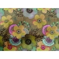 thumbnail image 4 of oneOone Cotton Poplin Olive Green Fabric Florals Fabric For Sewing Printed Craft Fabric By The Yard 42 Inch Wide, 4 of 4