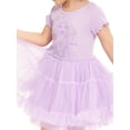 thumbnail image 4 of The Little Mermaid Ariel Toddler Girls Graphic Tutu Dress with Short Sleeves, Sizes 12M-5T, 4 of 8