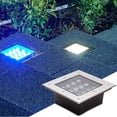 thumbnail image 2 of 4 luces LED empotrables para fuente, foco de suelo impermeable IP67, CA 85-265 V, para exteriores, cuadradas., 2 of 5