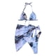 thumbnail image 5 of Conjunto de 3 piezas Mujer Falda Halter Bikini Sarongs Cubrir Bikini Traje de baño Playa Fridja  nalpqowj19632, 5 of 6