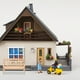 thumbnail image 2 of ColoMX Mini banco de reposabrazos para casa, banco de jardín de pueblo en miniatura, banco de parque de madera, 2 of 8