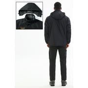 Men's Ski Winter Jacket Mountain Windproof Waterproof Rain Snowboarding Jackets Fleece Warm Snow Hooded Coat