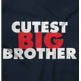thumbnail image 2 of Cutest Big Brother Oldest Sibling Youth T Shirt Tee Boys Infant Toddler Brisco Brands 12M, 2 of 5