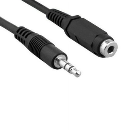 Lot of 10pc Kentek 50 Feet FT 3.5mm AUX auxiliary extension cable cord male to female M/F stereo audio for PC MAC iPod iPhone MP3 car monitor