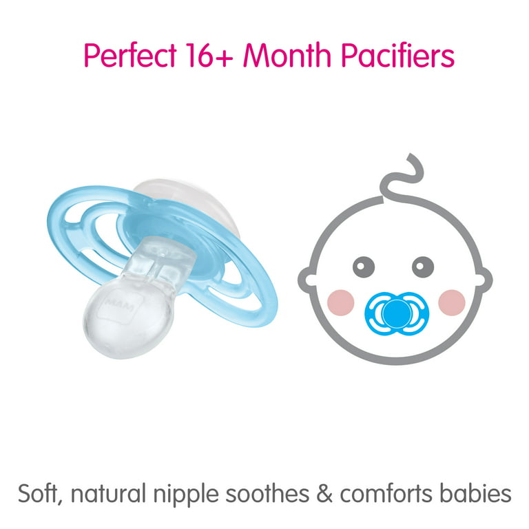 Mam Perfect Night Female Silicone Pacifier 1 Piece 16 Months +