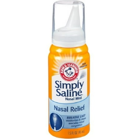 Simply Saline Sterile Nasal Mist 1.50 oz (Pack of 6)