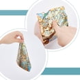 thumbnail image 4 of 50 hojas de papel metalizado con diseños, lámina metálica jaspeada, lámina metálica azul imitación, láminas de pan de oro., 4 of 9