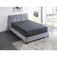 thumbnail image 2 of Pemberly Row 14" Fabric Queen Gel Memory Hybrid Mattress in Gray, 2 of 12