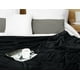 thumbnail image 5 of Blanket Utopia Bedding, forro polar de franela, talla doble, color negro, 5 of 7