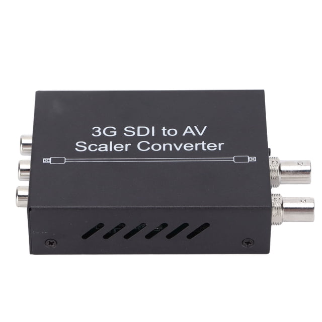 Convertisseur GSD Ito AV, Convertisseur Vidéo 3g SDI vers AV, Convertisseur SD Ito CVBS Robuste et Résistant