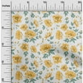 thumbnail image 1 of oneOone Cotton Cambric Fabric Leaves & Peony Floral Fabric Prints By Yard 56 Inches Wide, 1 of 4