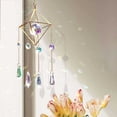 thumbnail image 4 of K9 Atrapasoles de Cristal Estilo Carillón de Viento Colgante, Jardín Brillante, Decoración Interior con Sonido Melodioso, Idea de Regalo Hecho a Mano, 4 of 5